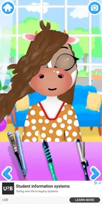 Hair salon animals android App screenshot 7